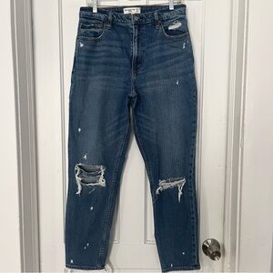 Abercrombie Curve Love High Rise Mom Jeans 31 Long
